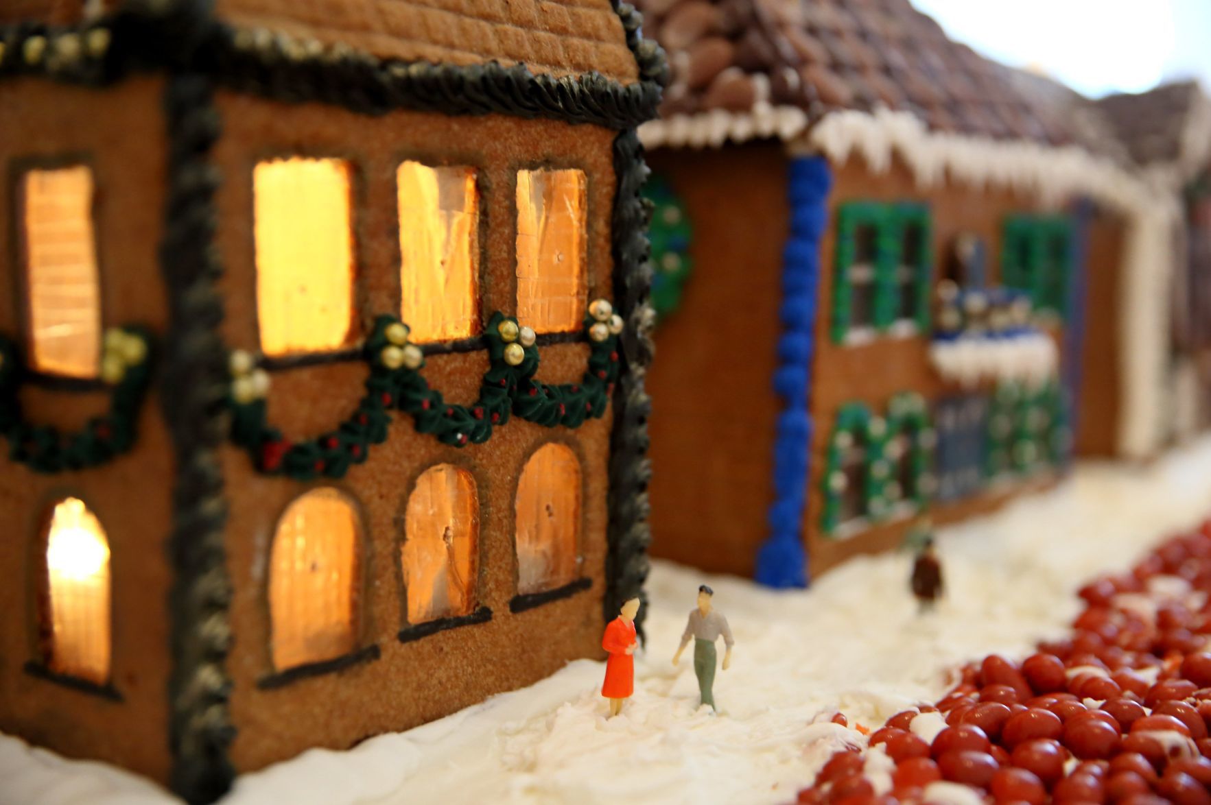 Chase Park Plaza Gingerbread houses